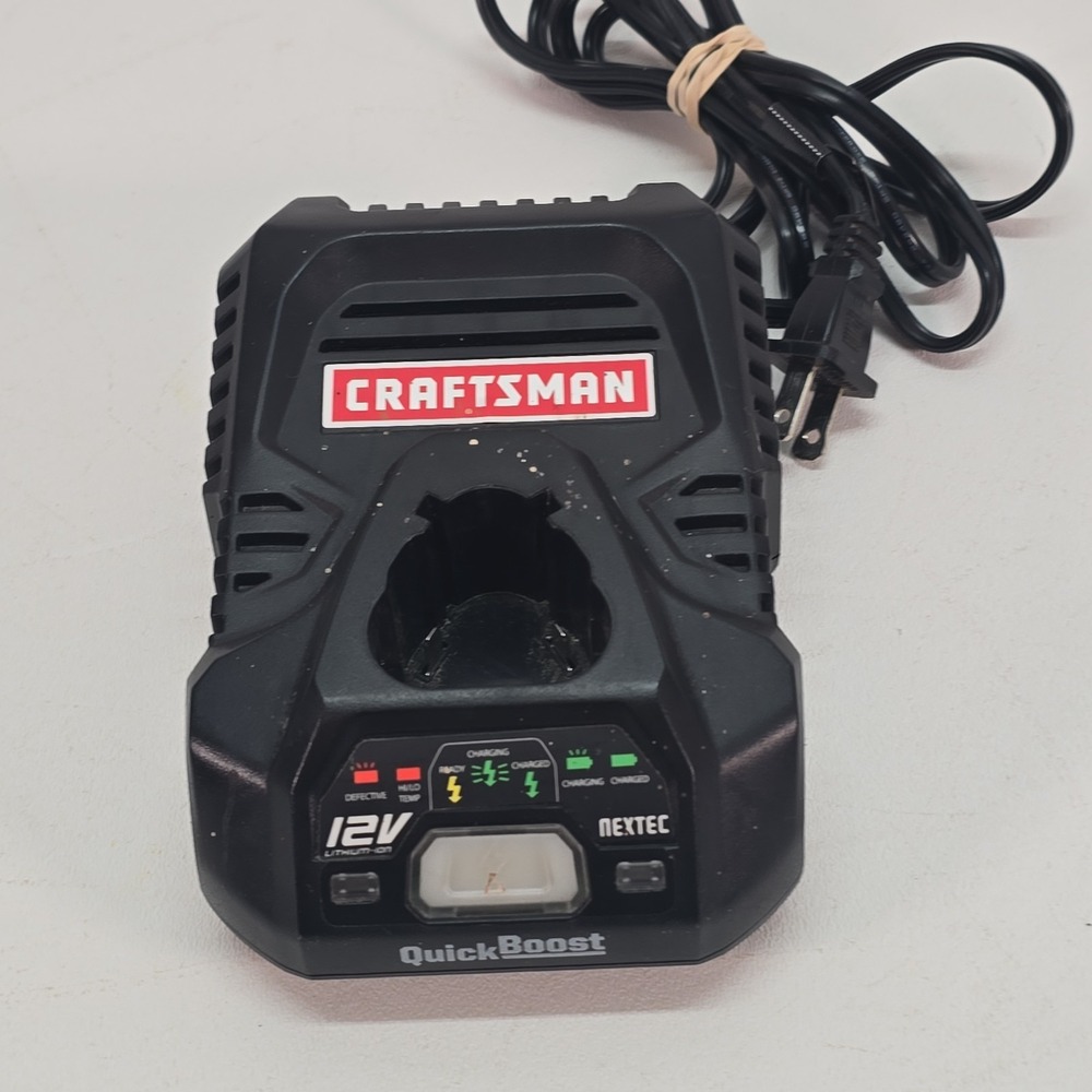 Craftsman 320.29497  12v Volt Nextec Quick Boost Charger Tested And Working